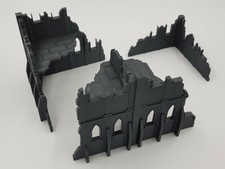 Warhammer 40K - Wargaming Terrain - City Ruins Set Of 3