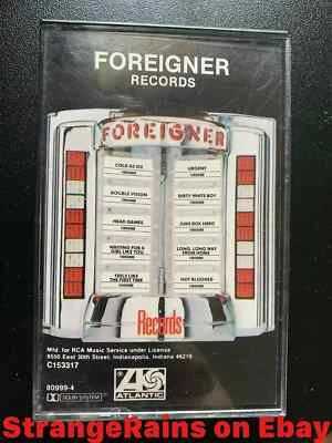 Foreigner - RECORDS - Cassette Tape -- Cold As Ice & More GREATEST HITS - Image 1 of 4