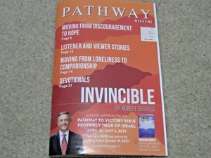 Dr Robert Jeffress Pathway Magazine 2021 Invincible First Baptist Church Dallas - Picture 1 of 1
