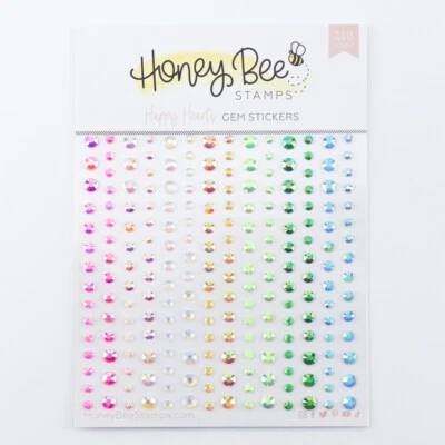Honey Bee Happy Hearts Gem Stickers  210pc : Happy Hearts Collection - image 1 of 4