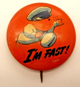 Gas Jockey's Minuteman Logo Button for Union 76 Gasoline. Rare Gas Station Pin - Picture 1 of 2