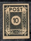 Ostsachsen  Mi 52 bux 10 Pf grauschwarz  ** sehr selten Altsign. 2.400.- +++++++