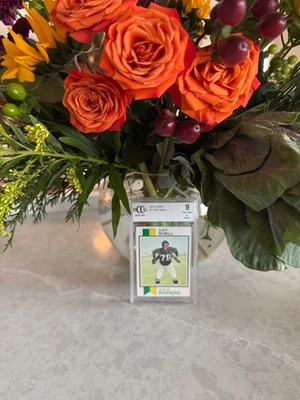 1973 Topps Art Shell RC BCCG 9 Beckett Oakland Raiders - Image 1 of 3