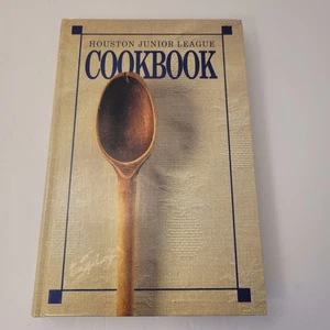 Libro de cocina vintage de la Liga Junior de Houston 1992 tapa dura usado sin cubierta antipolvo - Imagen 1 de 10