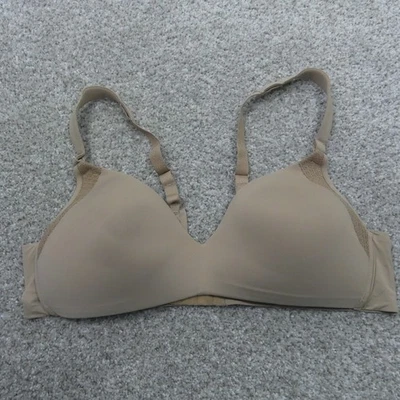 Бюстгальтер женский Warners 36A бежевый беспроводной пуш-ап подъемник RN2771A - Изображение 1 из 4