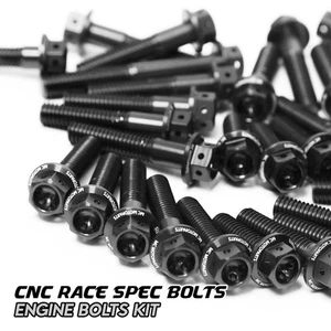 49 pernos de cubierta de cárter de estator de motor CNC para Kawasaki Z1000 2007-2009 - Imagen 1 de 9