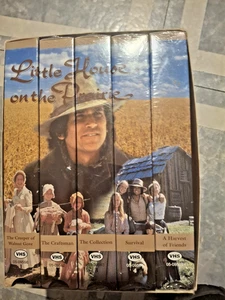 Little House on the Prairie - 5-Pack (VHS, 1997) 4 sealed new & 1 used box set - Picture 1 of 12