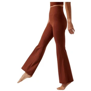 Athleta Salutation Stash Flare Pant Pockets Plus Size Mahogany Brown XXS NEW - Picture 1 of 9
