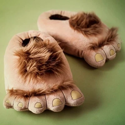 New Mens Novelty Slippers 3D Soft Comfy Character Animal/Monster House Slipper - Image 1 of 4