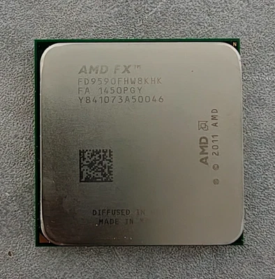 Procesador/CPU AMD FX-Series FX 9590 FD9590FHW8KHK 4,7 GHz Socket de ocho núcleos AM3+ Foto 1 de 2