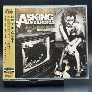 Asking Alexandria / Reckless & Relentless First Edition 2011 Japan OBI CD - Picture 1 of 5