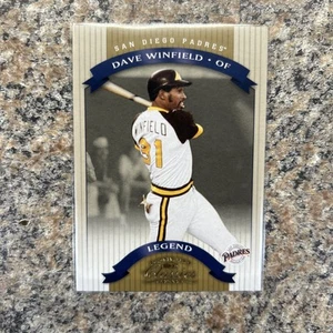 Dave Winfield 2002 Donruss Classics Baseball Legend/1500 San Diego Padres #193 - Imagen 1 de 2