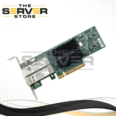 HP Dual Port 10GB 546SFP+ Ethernet Network Adapter Card (Low Profile) 779793-B21 - Image 1 of 4