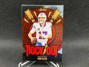 2024 Absolute JOSH ALLEN Rock Out #RO-JAN Bills - Picture 1 of 2