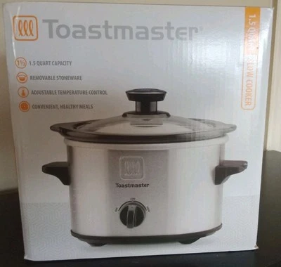 Toastmaster 1.5 Qt. Mini Slow Cooker Crockpot NEW - Image 1 of 4