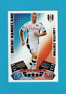 FULHAM -Brede Hangeland- LTD Edition TOPPS Match Attax -Premier League -2011 -12 - Picture 1 of 4