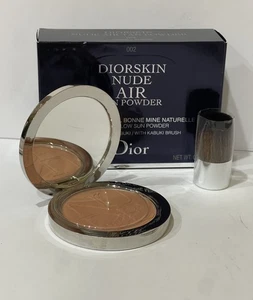 Diorskin Nude Air Healthy Glow invisibile tonalità polvere sciolta 002 ambra nuovo con scatola - Foto 1 di 9