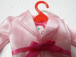 VINTAGE BARBIE COAT / JACKET w/ BARBIE PRINTED DICKIE + HANGER - Picture 1 of 5