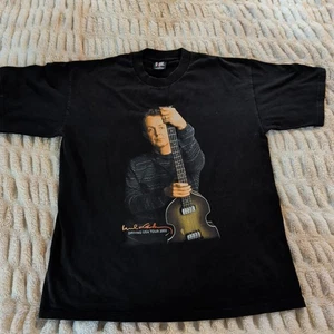 Vintage Paul McCartney T-Shirt 2002 Driving USA Tour Giant Tag XL Original - Bild 1 von 7
