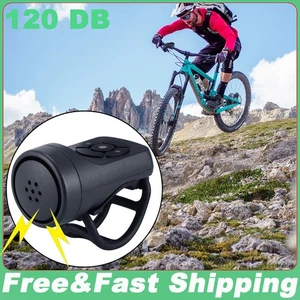 Bocina de carga de bicicleta 120DB campanas súper fuertes bicicleta de montaña eléctrica carga USB - Imagen 1 de 10
