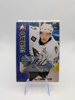 Mike Cammalleri 2005-06 In The Game Heroes and Prospects AHL Grad Auto #A-MC2 Foto 1 de 2