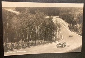 Ak Nürburgring Kurve am Brünnchen Größte Renn und Prüfungs-Strasse Bugatti Type3 - Bild 1 von 3