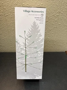 Dept 56~Village Accessories~Twinkle Brite Tree Green~6001734 - Picture 1 of 3