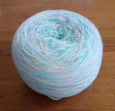 1 Cake Red Heart It's a Wrap Sprinkles cotton blend yarn ?Cupcake Pastel - Image 1 of 2