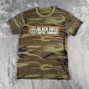 Black Rifle Coffee Company Camo T-Shirt Medium BRCC Logo Graphic Tee 4 Charity - Picture 1 of 4