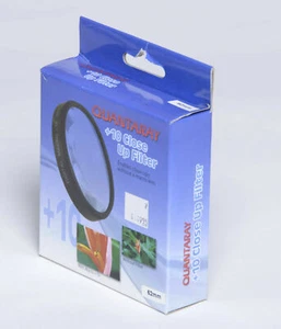 Quantaray 62mm +10 Close up Filter. Enables close-ups without a macro lens. - Picture 1 of 10