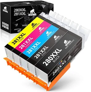 IKONG Compatible Replacement for Canon 280 281 Ink Cartridges XXL, for Pixma TR8 - Picture 1 of 6