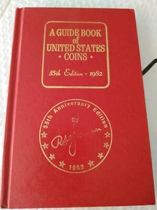 Whitman 1982 Libro Rosso delle Monete degli Stati Uniti 35a Edizione Yeoman Libro Copertina Rigida - Foto 1 di 1