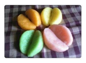 24 Wax citrus slices embeds/melts/tarts/candle creations/choice of scent - Picture 1 of 1