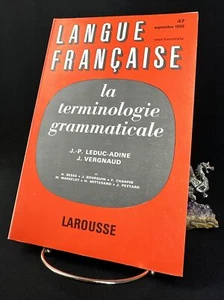 Langue française 47: la terminologie grammaticale, 1980 - Picture 1 of 8