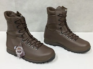 British Army Altberg Defender High Liability Combat Leather Brown Boots - NEW - Picture 1 of 11