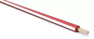 20 AWG Automotive TXL Wire Red w/ White Stripe Various Lengths - Picture 1 of 1