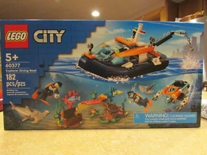 BRANDNEU!! LEGO City Explorer Tauchboot MODELL/PRODUKT #60377 KOSTENLOSER VERSAND!! - Bild 1 von 2