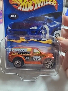 Hot Wheels 2003 First Editions Power Panel #041 NEW Orange W/Chrome 5 Spoke Whls - Picture 1 of 8