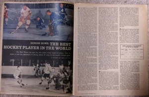 Star Weekly 1963 - función Gordie Howe - Imagen 1 de 1