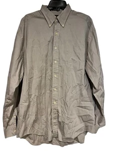 Alexander Julian Colours Light Gray Button Up Dress Shirt w/pocket Size XL - Picture 1 of 14