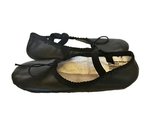 American Ballet Theater ABT Spotlights Black Girls Tie Ballet Shoes EUC Size 12 - Picture 1 of 5