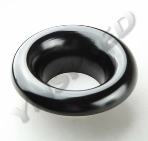 Adaptador de pila de velocidad de aluminio bocina turbo de admisión de aire frío Ram corto de 3 pulgadas NEGRO - Imagen 1 de 4