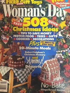 Woman's Day Magazine December 1991 508 Christmas Ideas - Picture 1 of 2