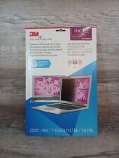 3M High Clarity Privacy Filter 15.6" w/ Attachment System- NEW