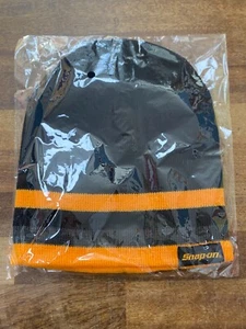 Original Snap-On Tools schwarz, orange und grau Beanie Mütze neu - Bild 1 von 2