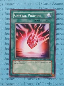 DP07-EN016 Crystal Promise Yu-Gi-Oh Card 1st Edition - Picture 1 of 3
