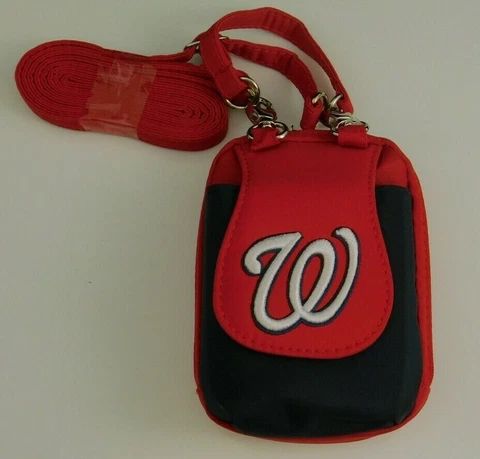 Washington Nationals Purse Plus Touch Phone ID Wallet Charm 14 Gift Bag MLB Cover