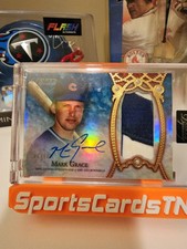 2022 Topps Dynasty Mark Grace GU Jersey Patch Auto Autograph #06/10 Chicago Cubs
