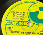 DEEP PURPLE CONCERTO FOR GROUP & ORCHESTRA 1970 UK HARVEST 1st Press NEAR MINT