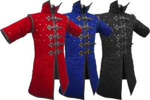 Medieval Padded Gambeson - Ideal for Chainmail, SCA Armor, and Buhurt Costumes - Picture 1 of 5